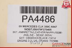 07-09 Mercedes W211 E350 RWD Rear Axle Driveshaft Drive Shaft Propeller OEM