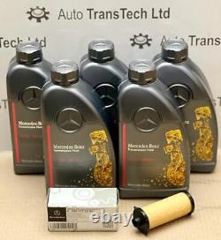 Genuine Mercedes A Class A45 Amg Automatic Gearbox Oil 6l Dct Filter 7 Speed