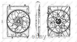 Genuine NRF Radiator Fan for Mercedes Benz A180 BlueEFFICIENCY 1.6 (02/13-05/18)