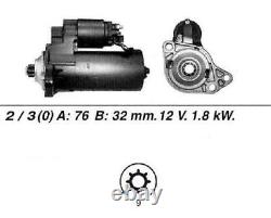Genuine WAI Starter Motor for Mercedes Benz V280 M104.900 2.8 (04/98-07/03)